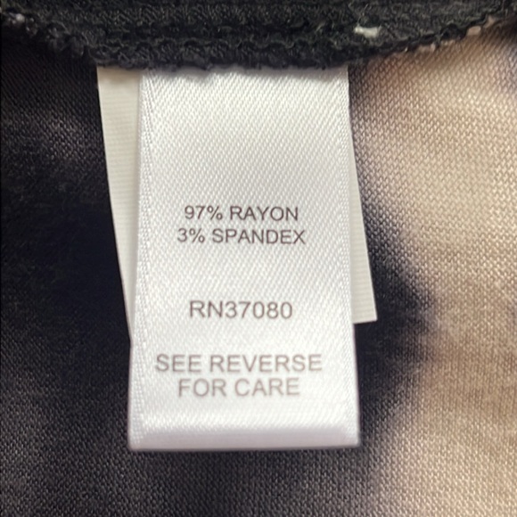 Cato Gray and White Striped Hi Low Sleeveless Tunic - Picture 6 of 7